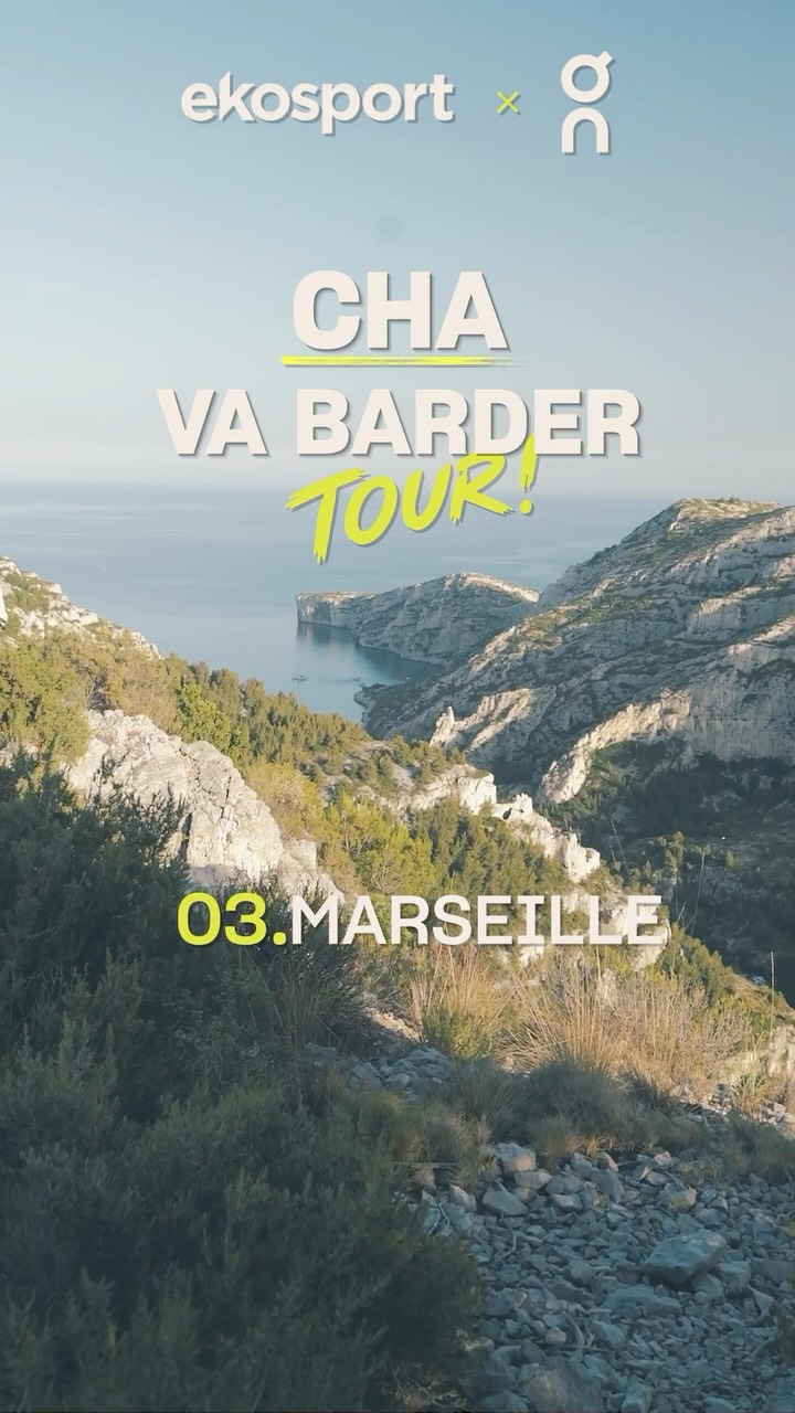 Cha va barder, événement du Gâtés Running Club à Marseille